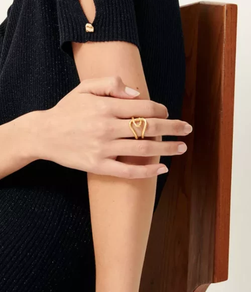 SESSUN MAIAO Bague Doré – Image 2