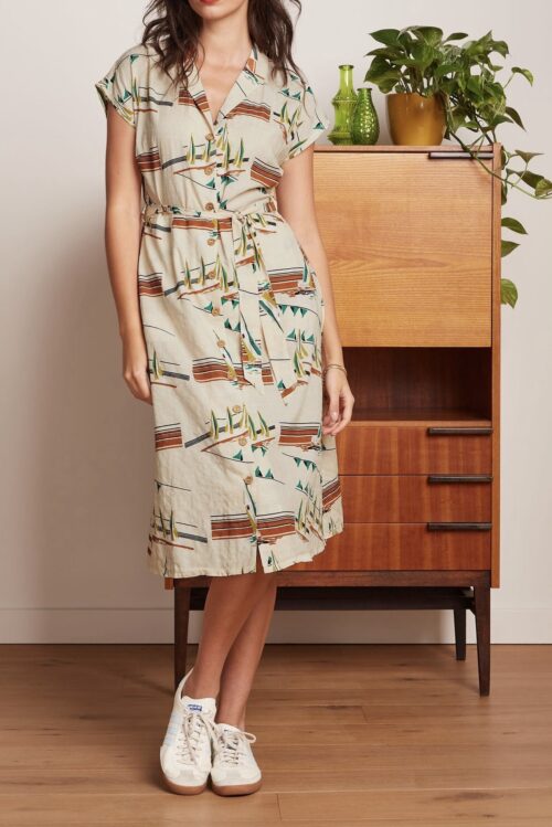 KING LOUIE IRENE Robe Cream – Image 2
