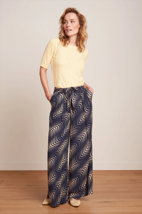 KING LOUIE MARNIE Pantalon Evening Blue – Image 3