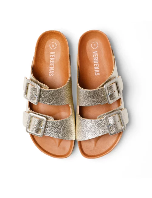 VERBENAS RANDELL Sandales Elephant Oro – Image 3