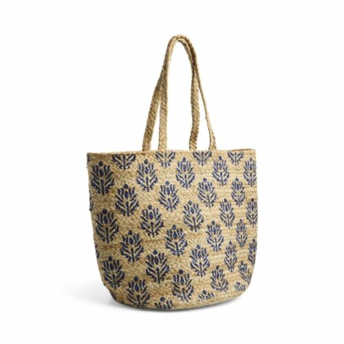 PIECES PCLEO Sac Jute Sodalite Blue
