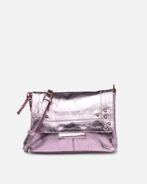 PIECES PCFELIZIA LEATHER Small Sac Lilas