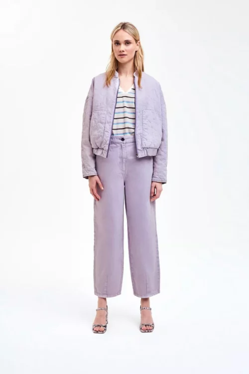 CKS CREMASA Veste Matelassée Lilas – Image 3