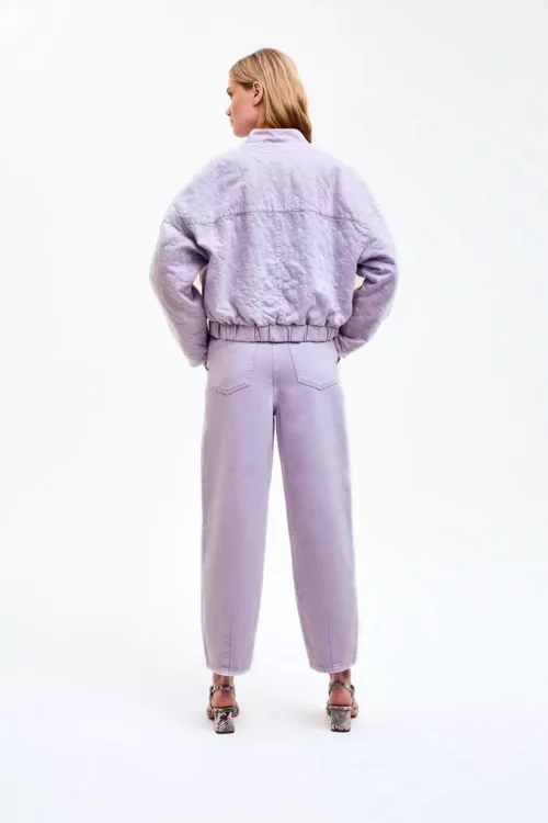 CKS CREMASA Veste Matelassée Lilas – Image 4