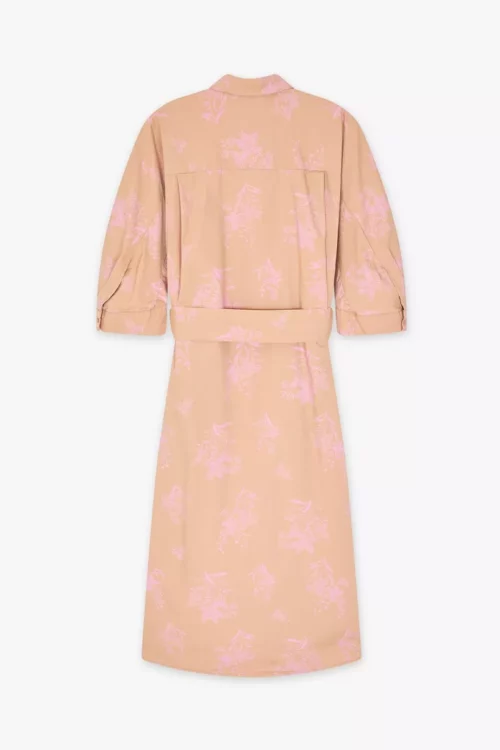 CKS DIOXA Robe Midi Brun – Image 7