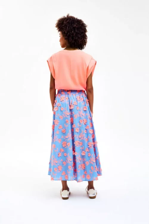 CKS PAMINA T-shirt Manches Courtes Orange Vif – Image 3