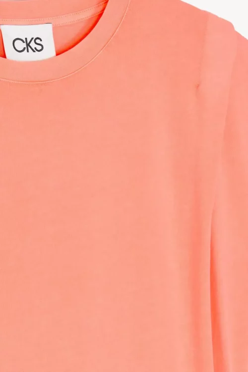 CKS PAMINA T-shirt Manches Courtes Orange Vif – Image 6