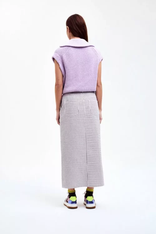 CKS PASSER Débardeur en Maille Violet – Image 3