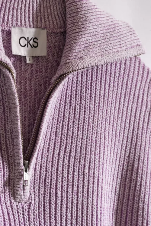 CKS PASSER Débardeur en Maille Violet – Image 7