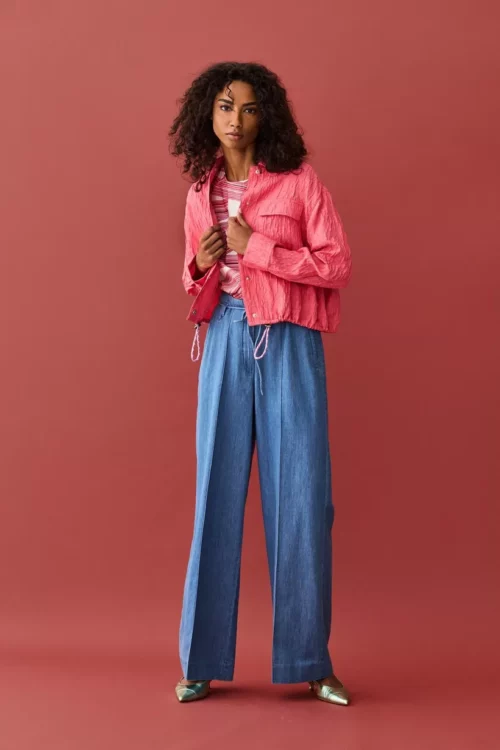 CKS SERINA Chemisier Manches Courtes Rose – Image 7