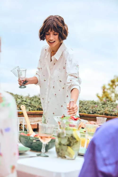CKS SUPERS Chemisier Manches Courtes Blanc – Image 3