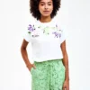 CKS SWAP T-shirt Manches Courtes Beige Clair