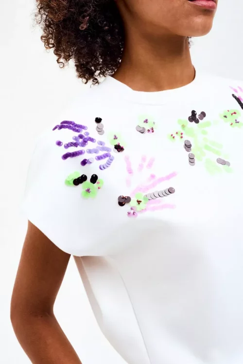 CKS SWAP T-shirt Manches Courtes Beige Clair – Image 4