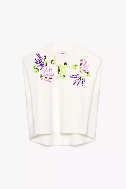 CKS SWAP T-shirt Manches Courtes Beige Clair – Image 5