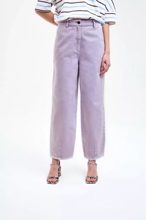 CKS TONY Pantalon Coupe Ballon Lilas – Image 5