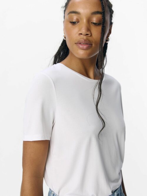 OBJECT OBJANNIE T-Shirt Manches Courtes Blanc