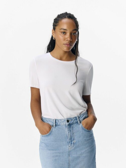 OBJECT OBJANNIE T-Shirt Manches Courtes Blanc – Image 2