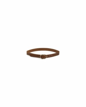PIECES PCSOFFIA Ceinture Cuir Cognac