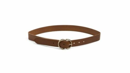 PIECES PCSOFFIA Ceinture Cuir Cognac
