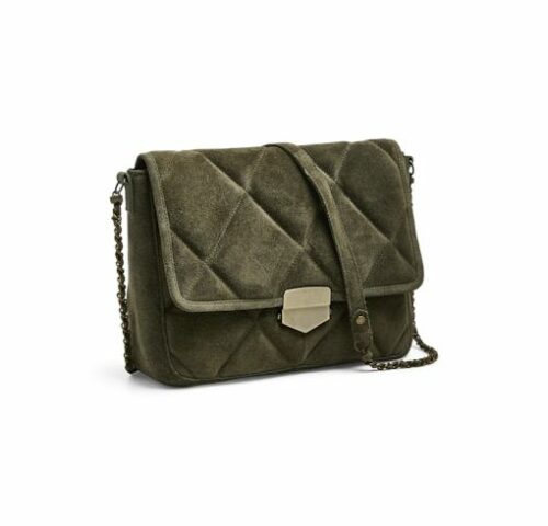 PIECES PCSOL Sac en Daim Deep Lichen Green