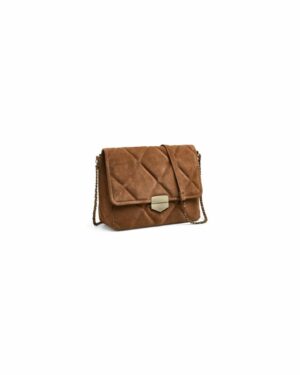 PIECES PCSOL Sac en Daim Whiskey Brown