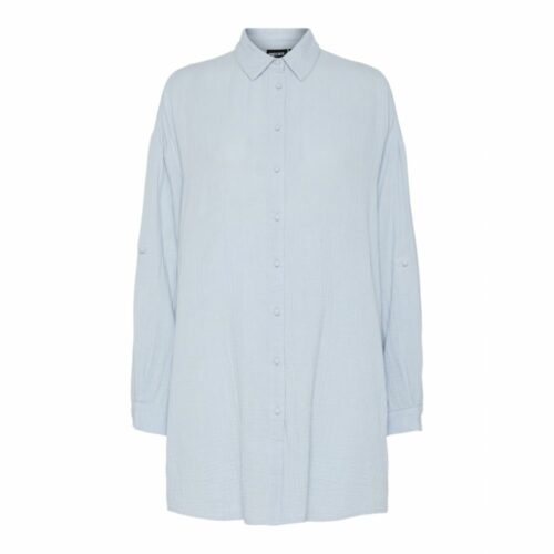 PIECES PCSASTINA Chemise Cashmere Blue