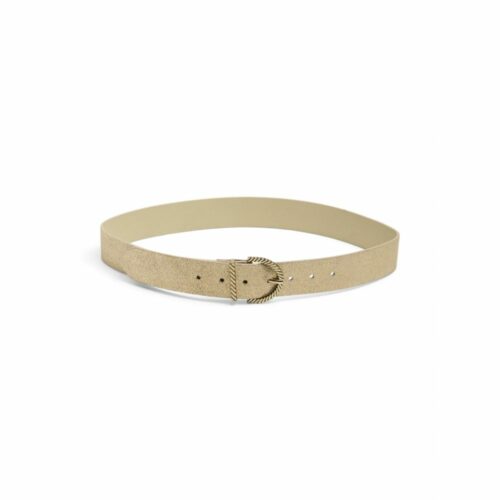 PIECES PCSURA Ceinture Suede Gold Colour