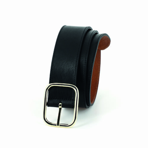 HERBERT LA VICE-VERSA Ceinture Noir/Camel – Image 2