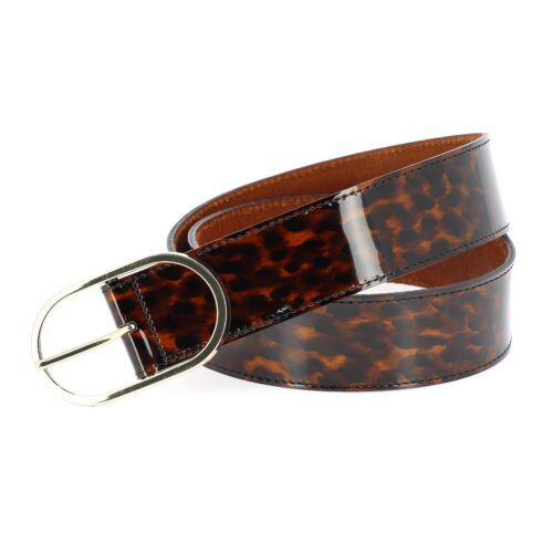 HERBERT LA PANAME ECAILLE DE TORTUE Ceinture Carey – Image 2
