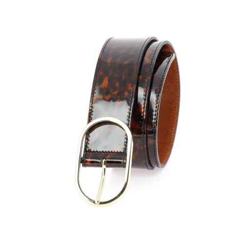 HERBERT LA PANAME ECAILLE DE TORTUE Ceinture Carey – Image 3