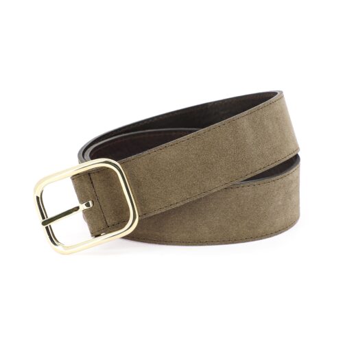 HERBERT LA VICE-VERSA BI-MAT Ceinture Choco/Almond – Image 2