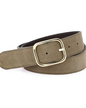 HERBERT LA VICE-VERSA BI-MAT Ceinture Choco/Almond