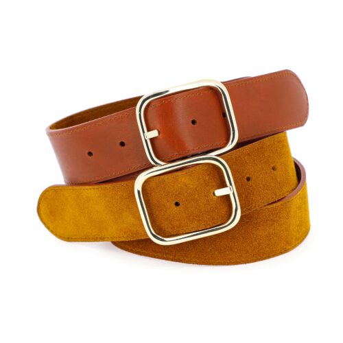 HERBERT LA VICE-VERSA BI-MAT Ceinture Cognac/Siena – Image 4
