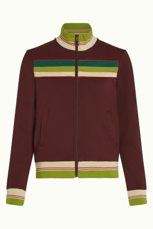 KING LOUIE COLORBLOCK COLJACK Sweat Daytona Porto Red