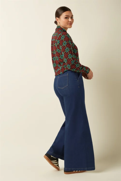 KING LOUIE PEPPA Jean Onyx Denim Deep Blue