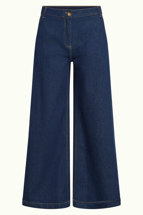 KING LOUIE PEPPA Jean Onyx Denim Deep Blue – Image 4