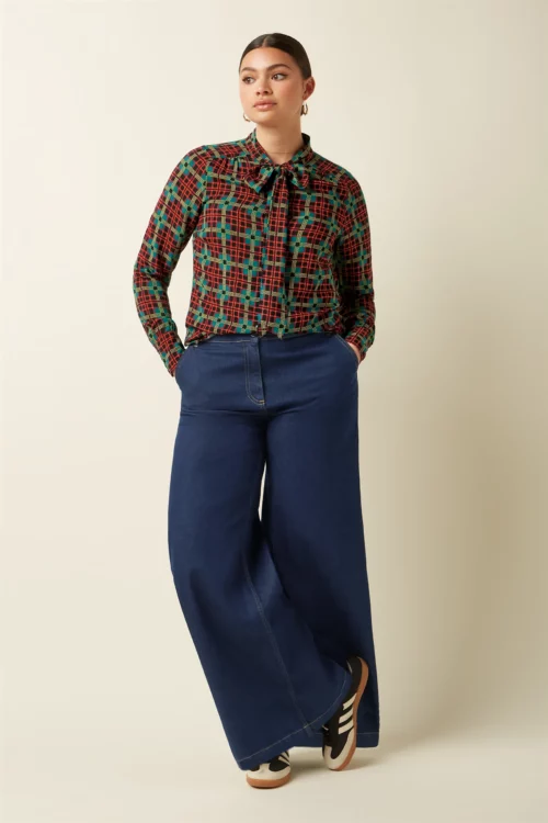 KING LOUIE PEPPA Jean Onyx Denim Deep Blue – Image 2