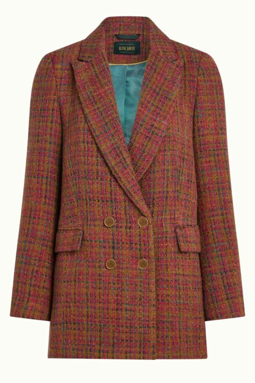 KING LOUIE TINA Blazer Pisaro Wild Fuchsia