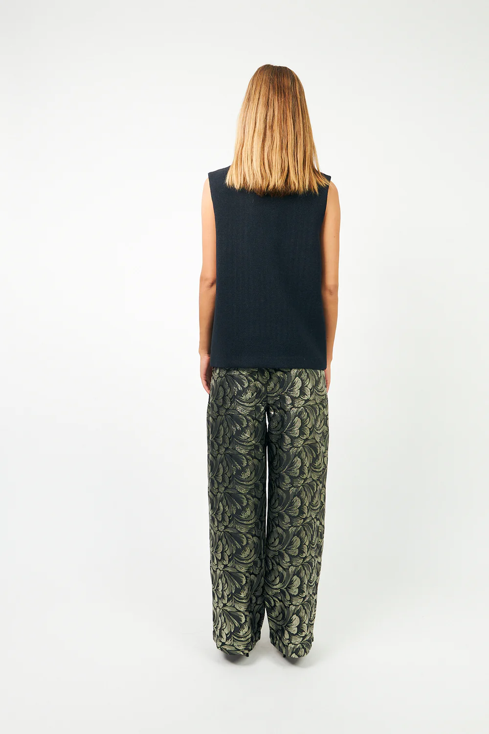 LOLLYS LAUNDRY EDEL Veste sans Manches Dark Navy – Image 5