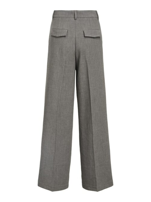 OBJECT OBJIVY WIDE Pantalon Dark Grey Melange – Image 2