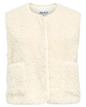 OBJECT OBJIDUNA Veste Sans Manches White Sand