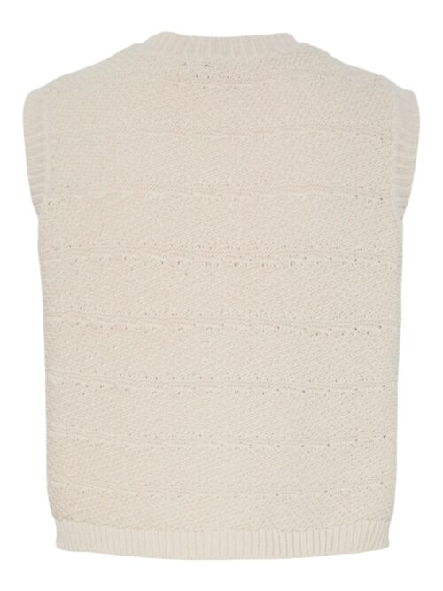 PIECES PCJENA Gilet en Maille Silver Lining – Image 2