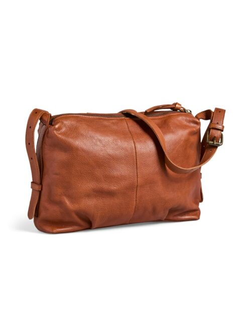 PIECES PCJOANNA Sac Cuir Whiskey Brown – Image 6