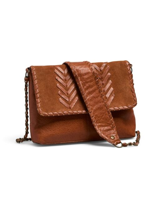 PIECES PCMANINA Sac Whiskey Brown