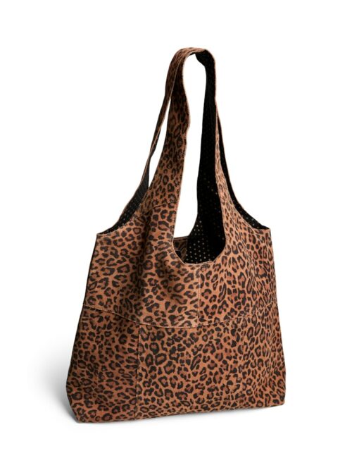 PIECES PCMARIA Sac Cuir Black Leo – Image 2