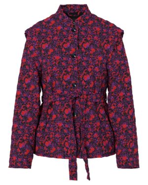PIECES PCMAROLINE Veste Black Dahlia