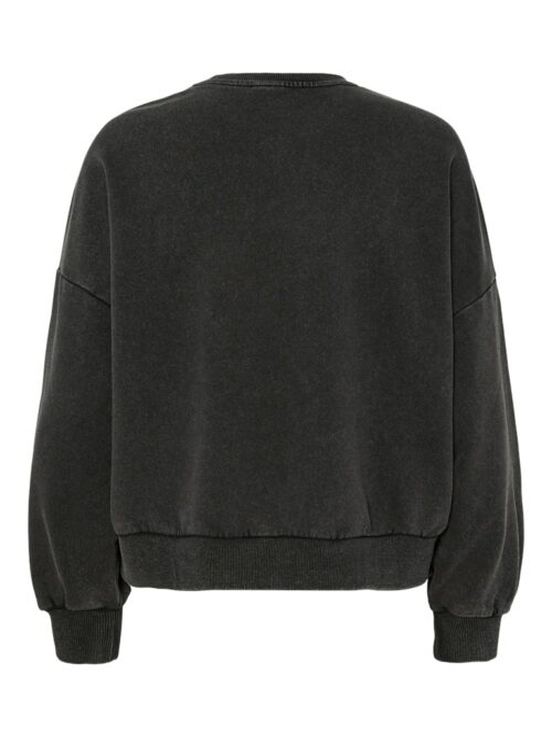 PIECES PCMIE Sweat Sequins Black – Image 2
