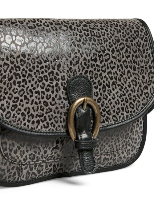 PIECES PCMIRINA Sac Cuir Concrete Grey Cheetah – Image 4