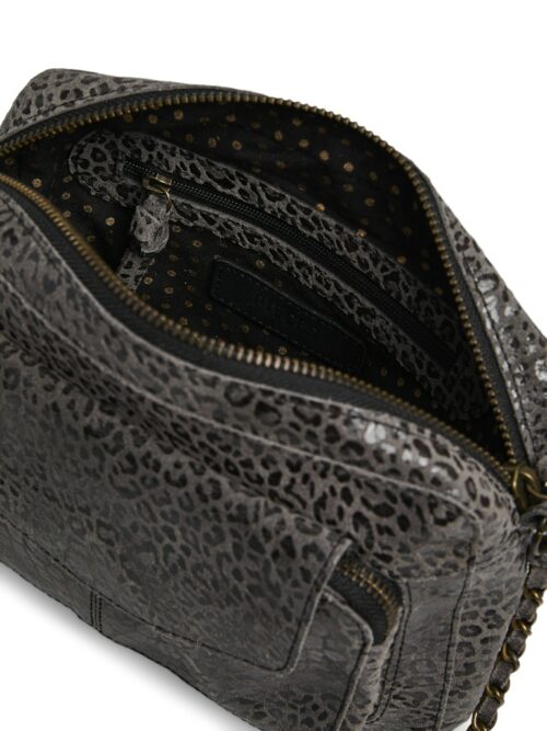 PIECES PCNAINA Sac Cuir Concrete Grey Cheetah – Image 4