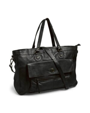 PIECES PCTOTALLY Sac de Voyage Cuir Black Bubble